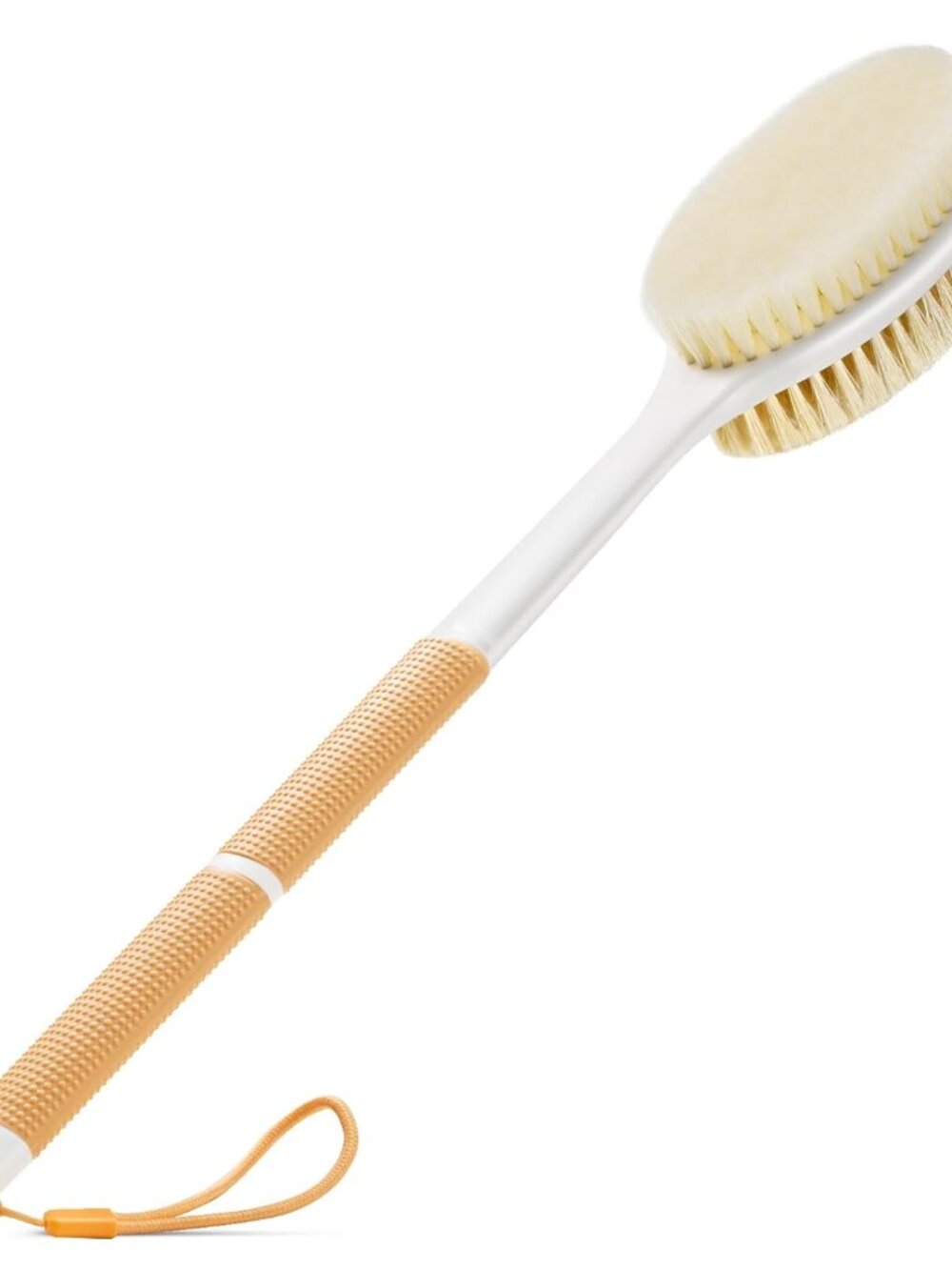 Body Scrubber Anti Slip for Shower, Shower Brush Long Handle with Stiff and Soft